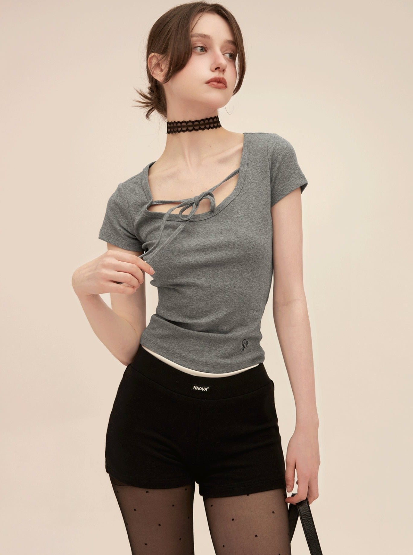 Vintage U-Neckline T-Shirt