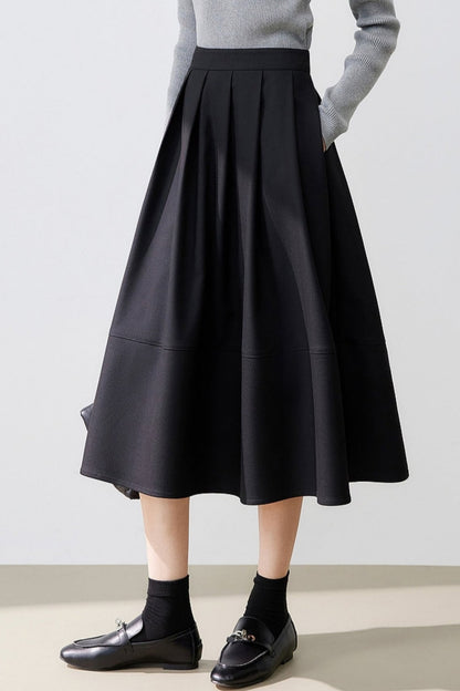 Temperament Thin A-Line Long Skirt