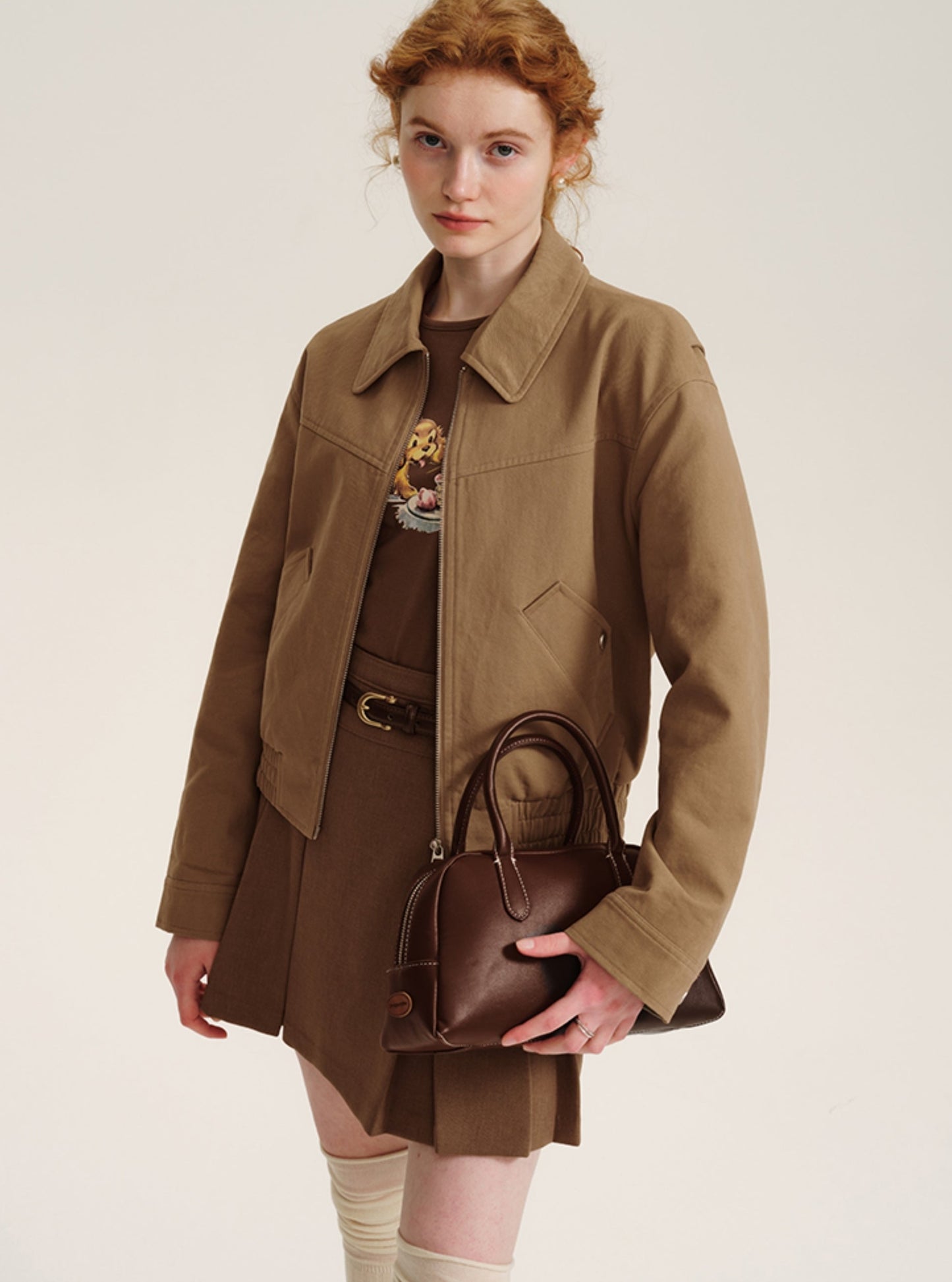 Small Woman Khaki Jacket