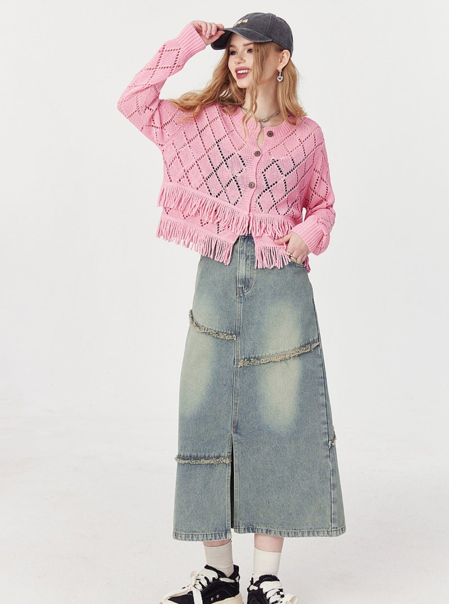 Fairy Pocket Denim Skirt