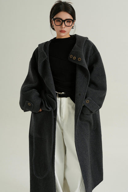 Double-Faced Cape Glove Coat