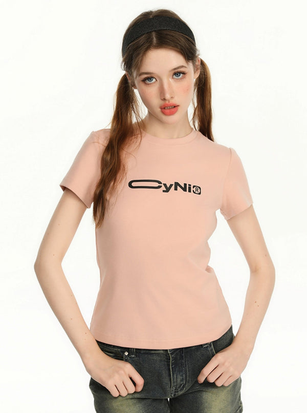 Versatile Short Sleeve Crop Top