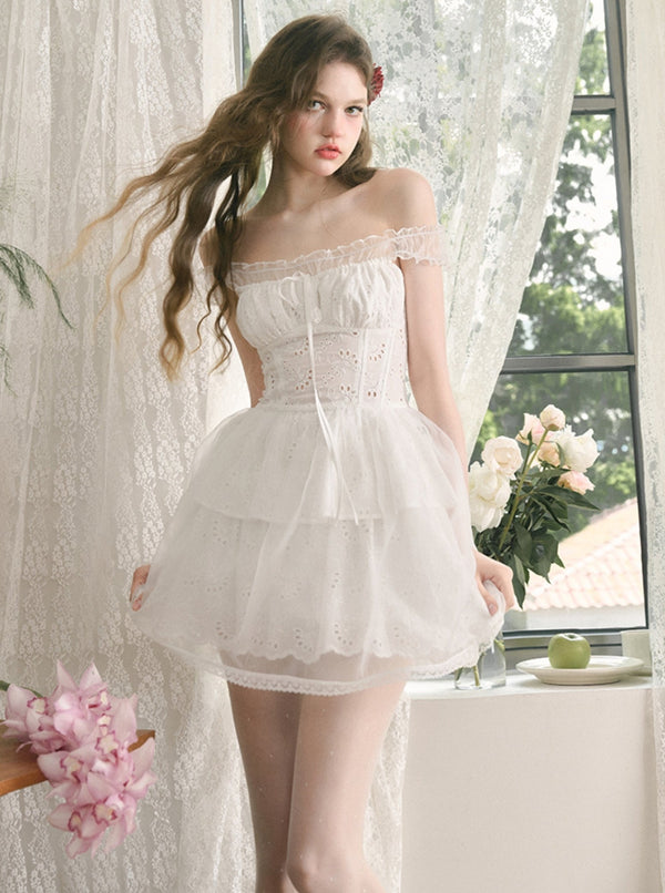 Milky Way Moroccan Embroidered Dress