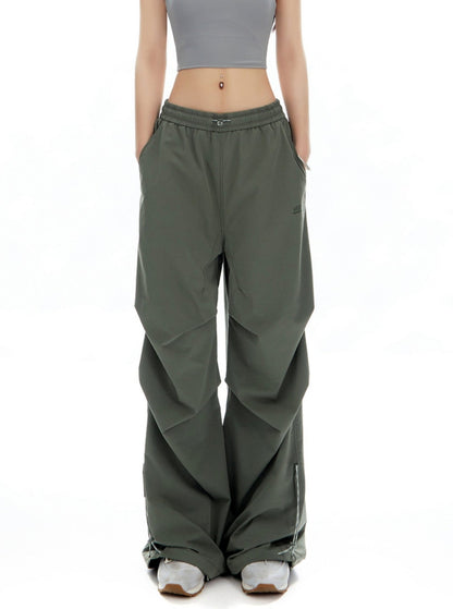 Mountaineering Loose Wide-Leg Cargo Pants