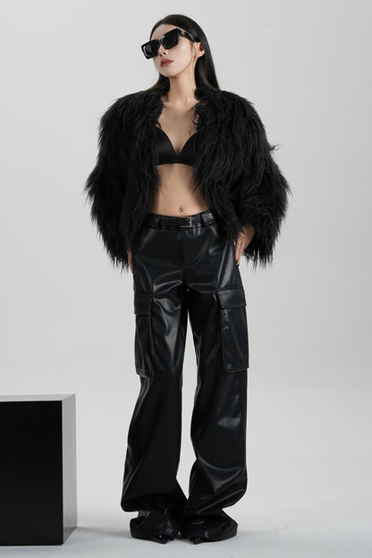 Thickened Short Fur Jacket