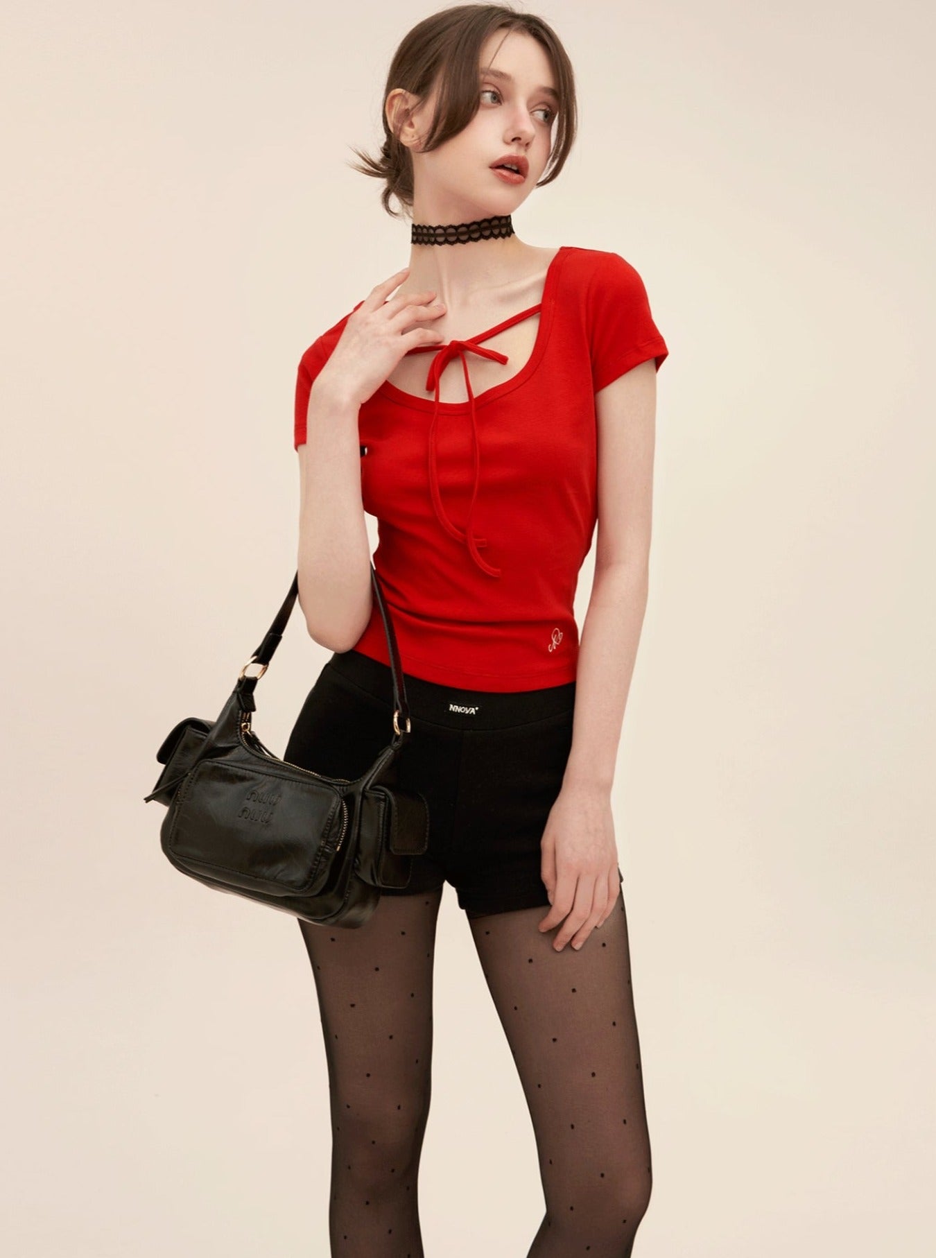 Vintage U-Neckline T-Shirt