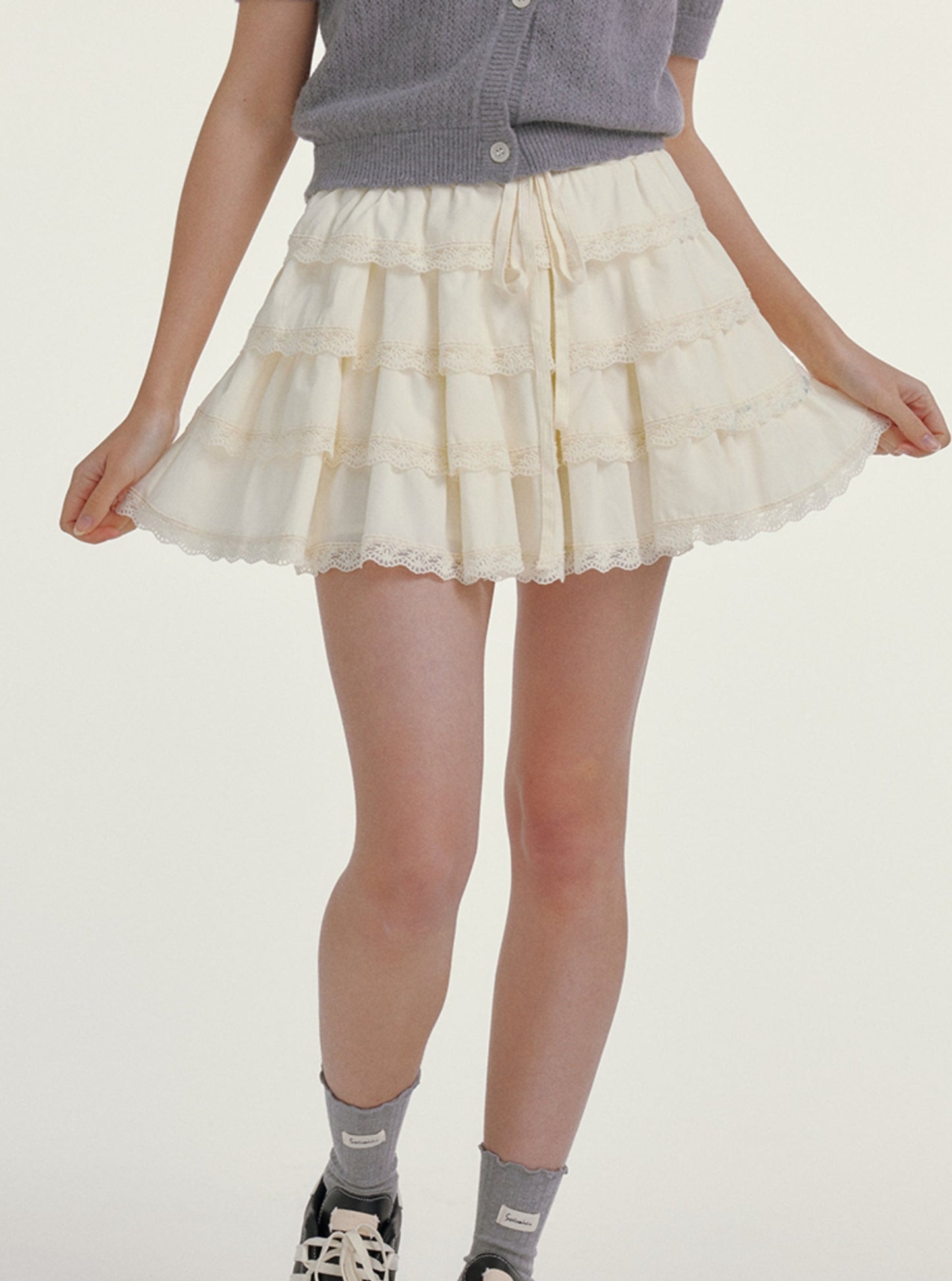 Small Ballet Lace Cake Skirt