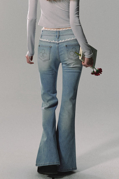 Heavy Work Bootcut Flared Jeans