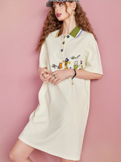 Fairy Pocket Polo Dress