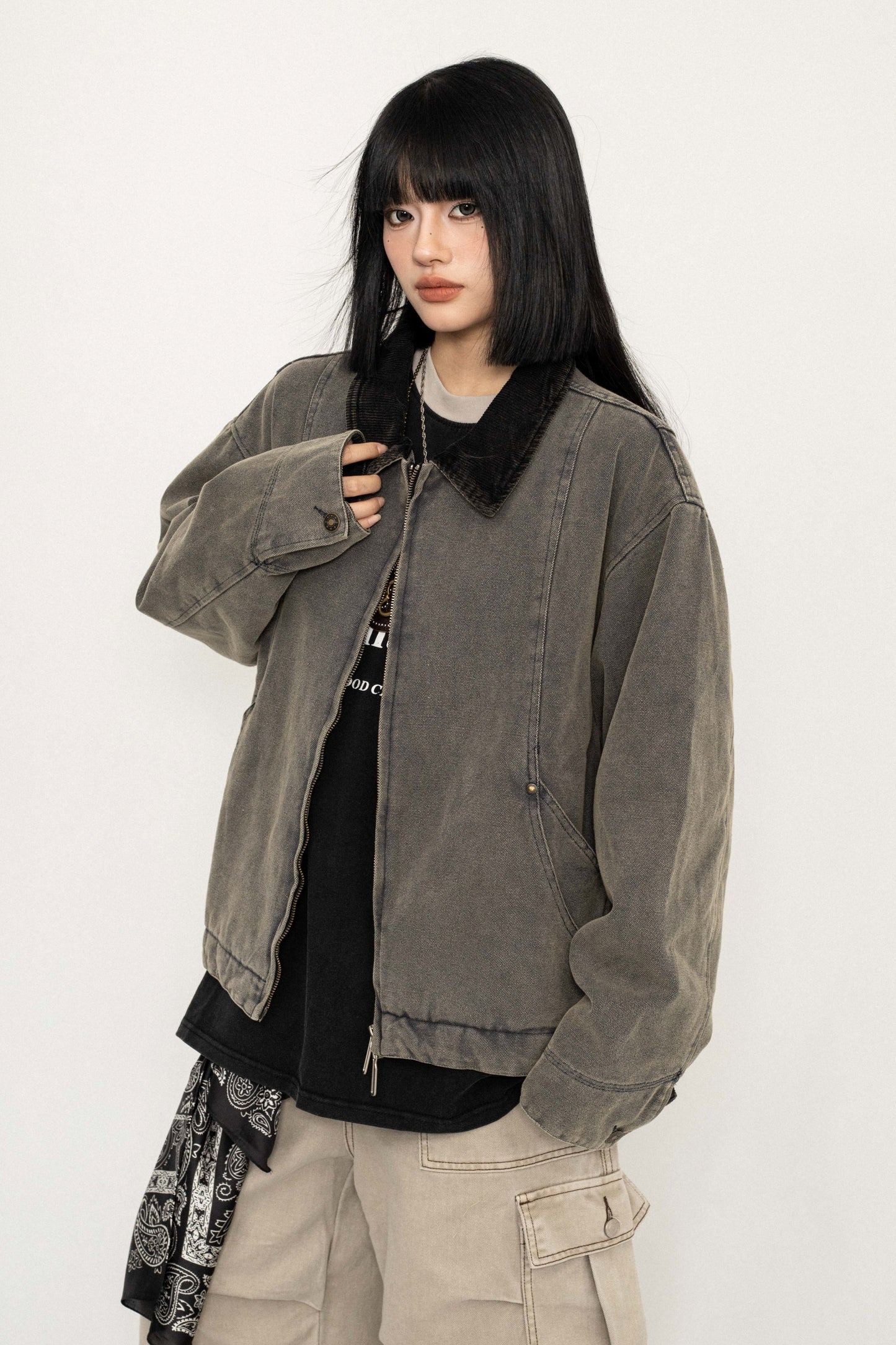 Basic Vintage Short Jacket