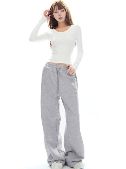 Relaxed Drawstring Sweatpants