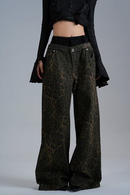 American Low Rise Wide Leg Pants