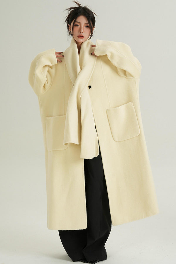 Premium Tweed Cape Jacket