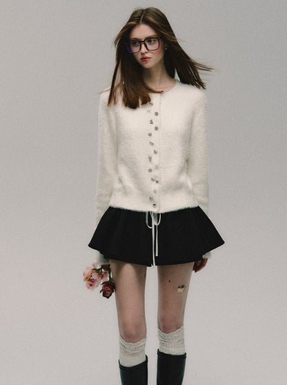 Wool knit sweater