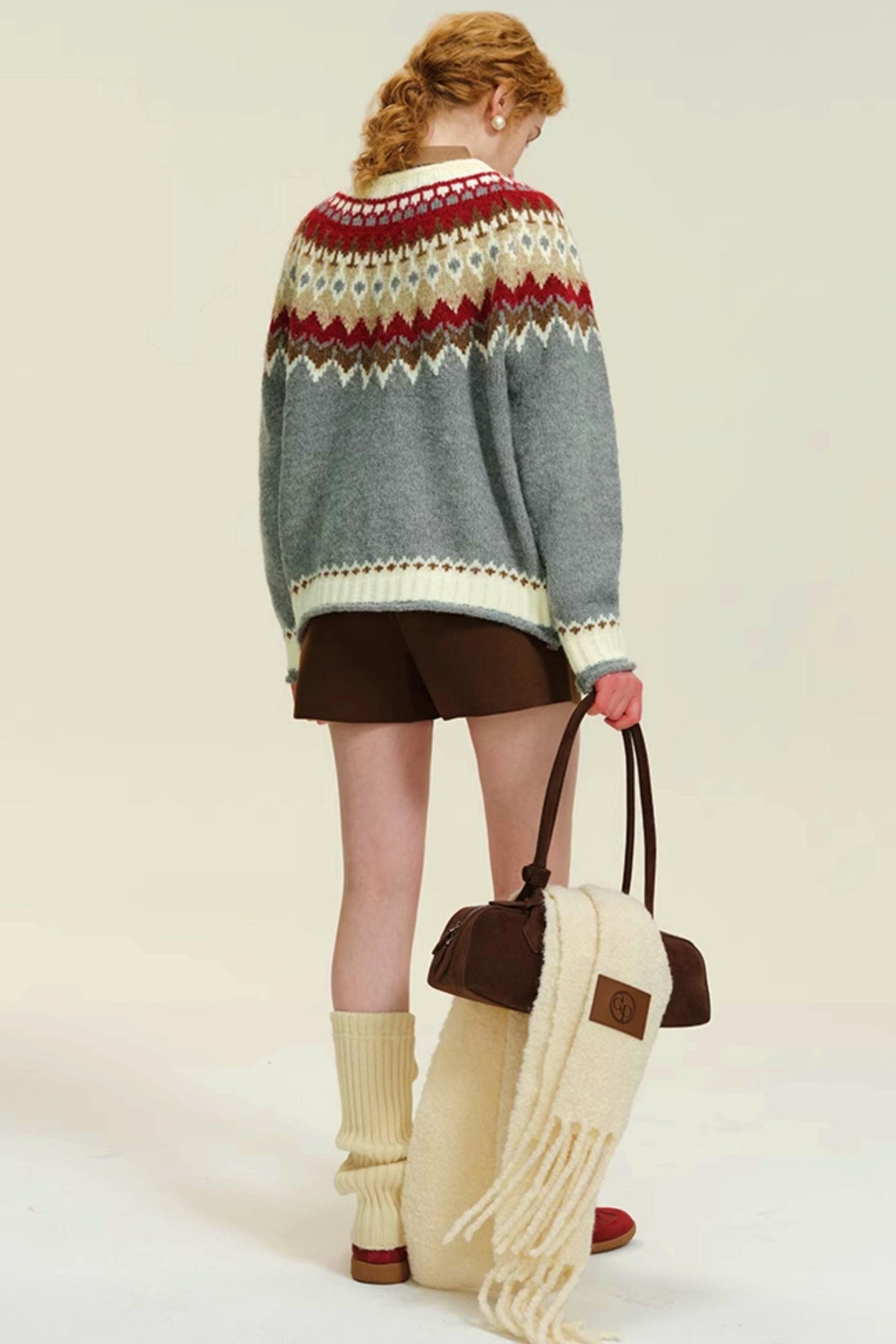 Vintage Fair Isle Wool Pullover