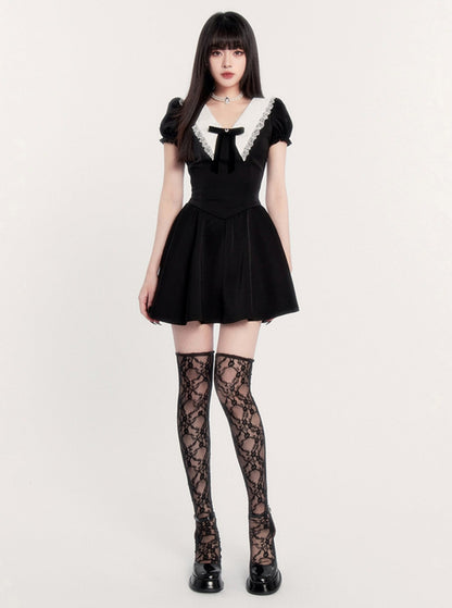 Lace French Daughter Sleeve Dress