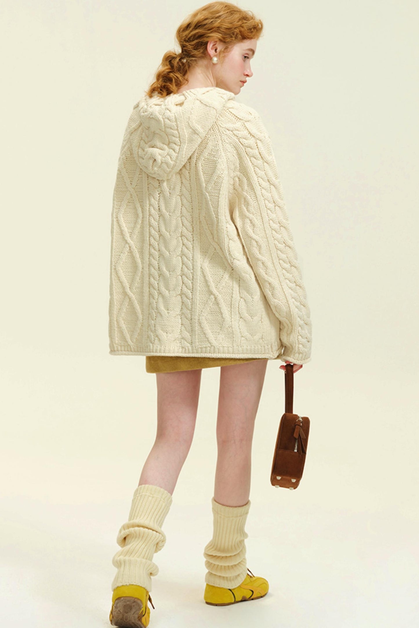 Thickened Spring Knit Sweatshirt