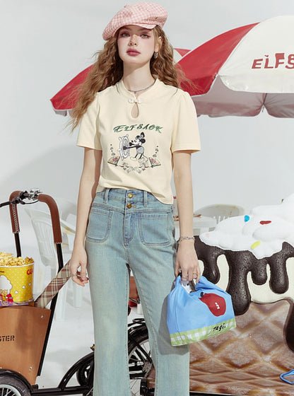 Fairy Chinese Short Sleeve T-Shirt