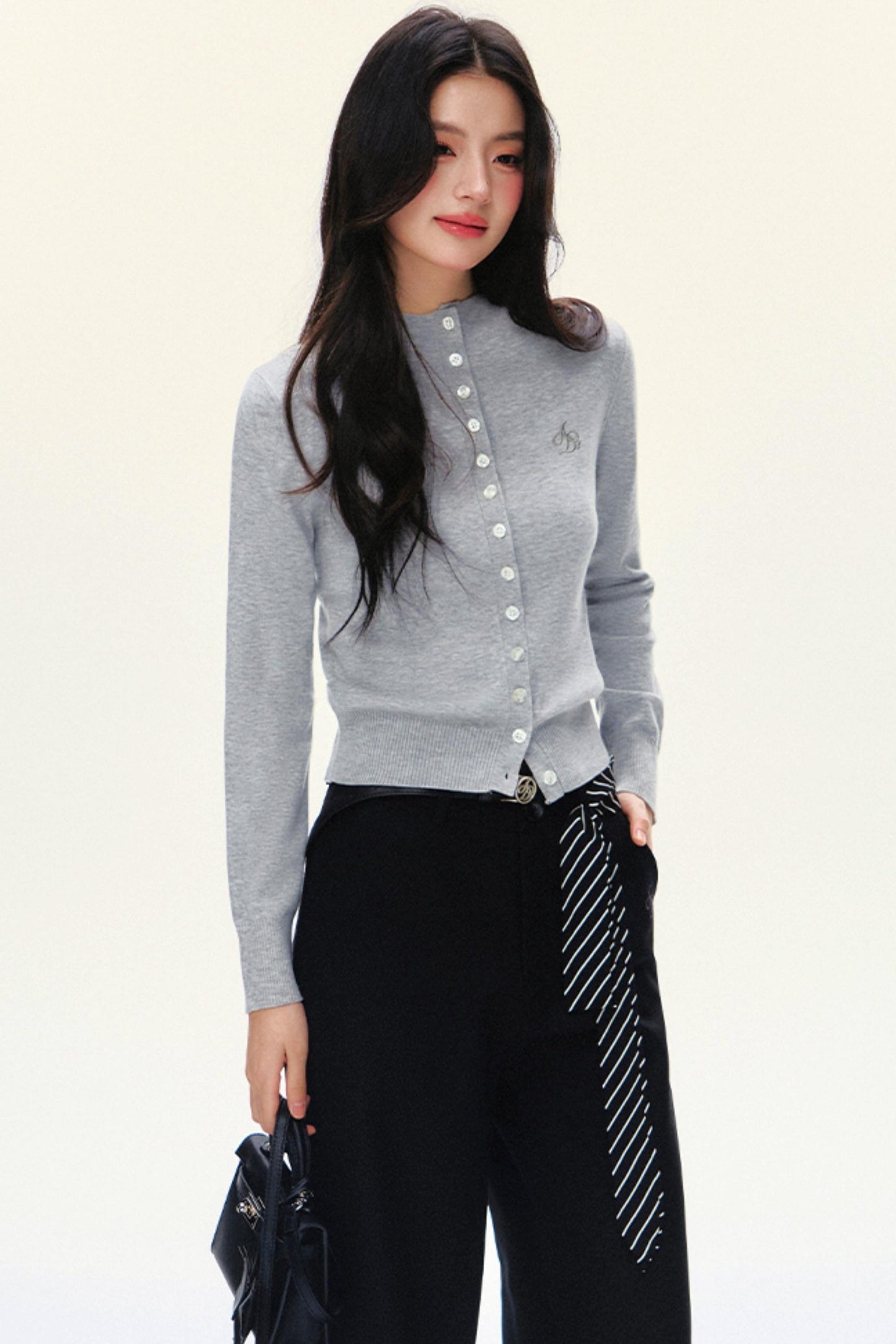 Simple Solid Crewneck Top