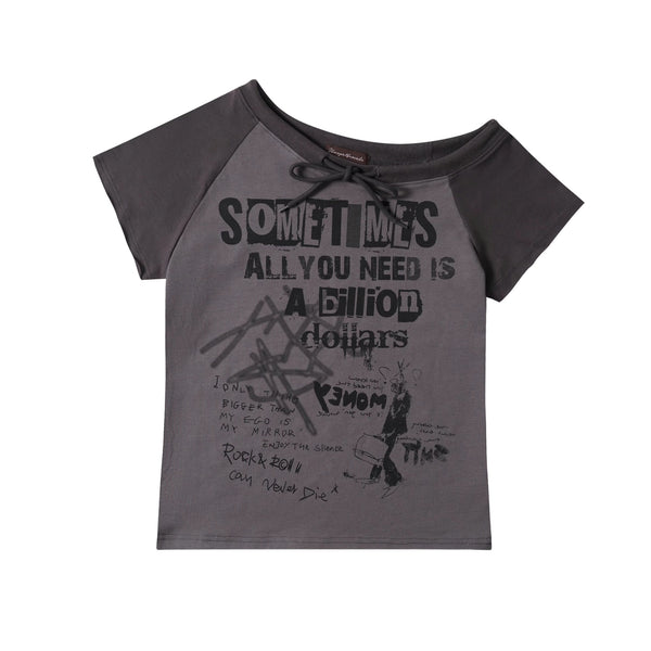 Summer Strapless Tee