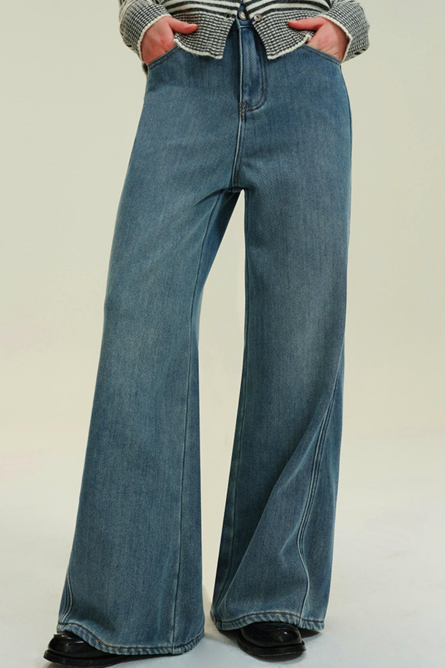 Sideline High Waist Casual Mop Pants