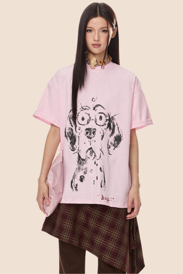 Loose Casual Cotton T-Shirt