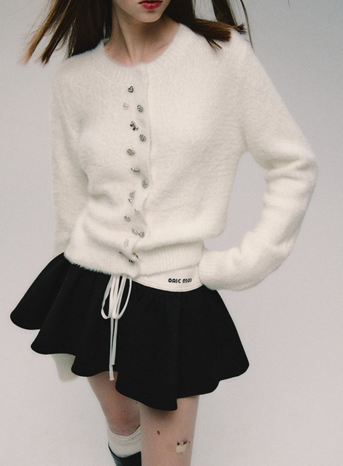 Wool knit sweater