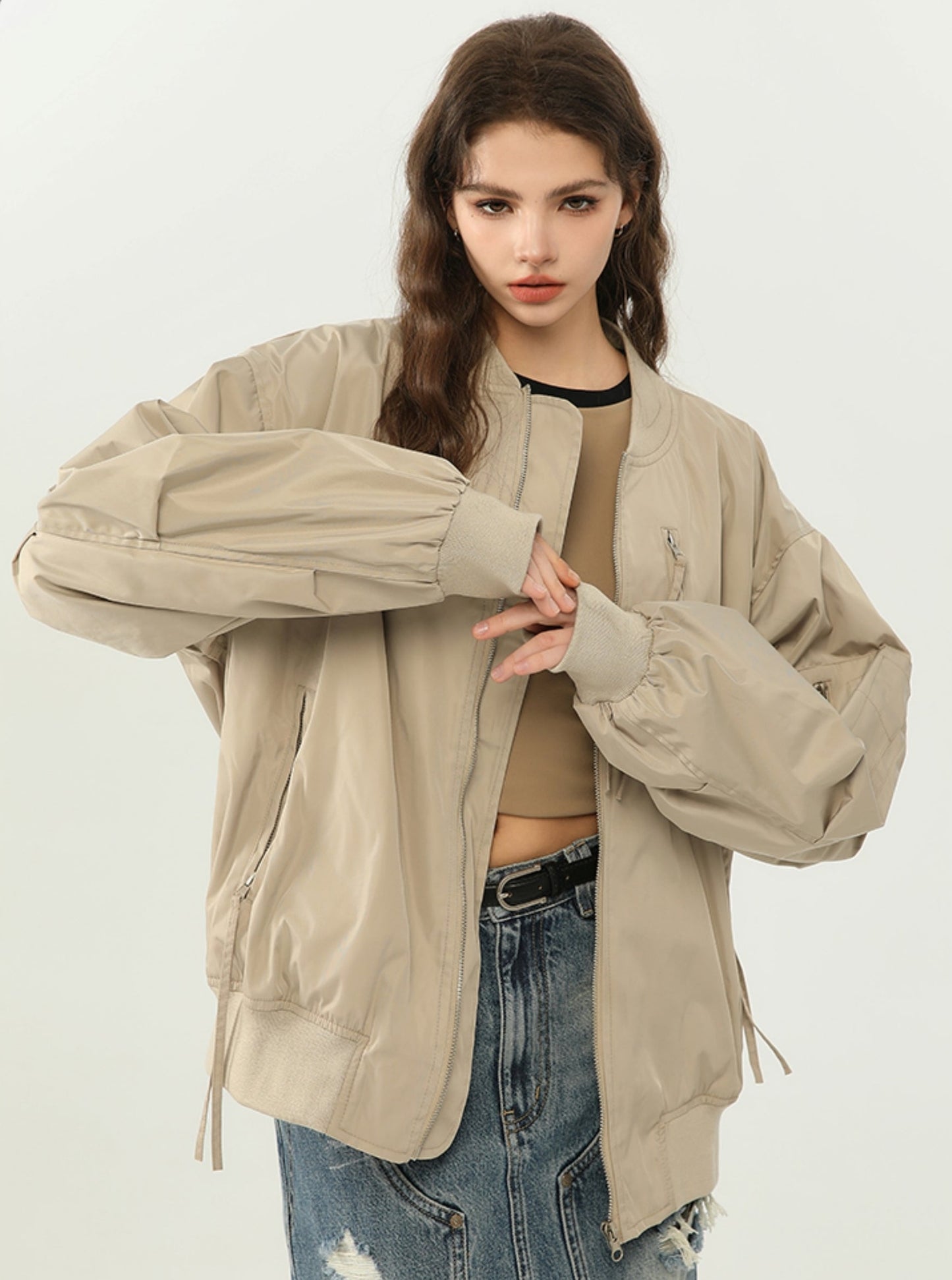 American Casual Baseball Bomber Jacket