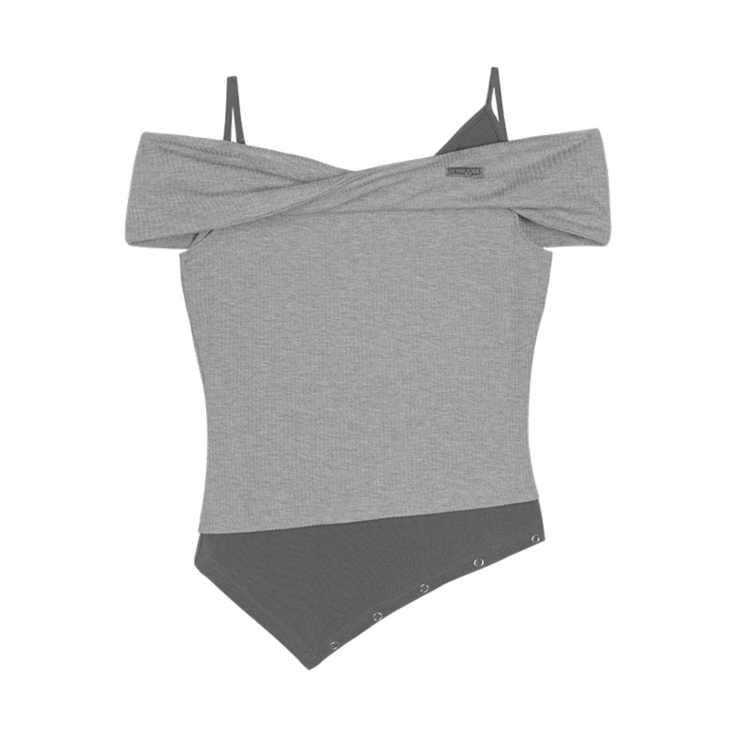 Slimming Gray Tank Top