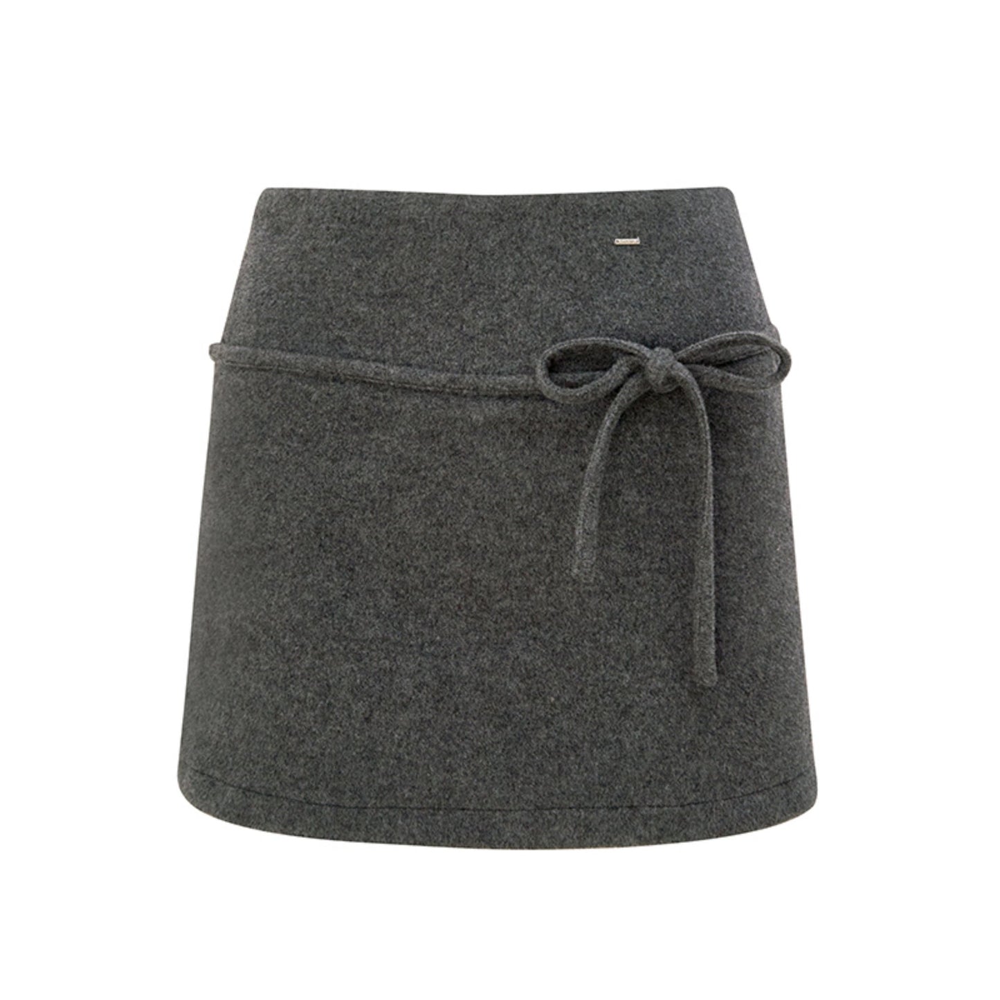 Wool Blend Tweed Mini Skirt