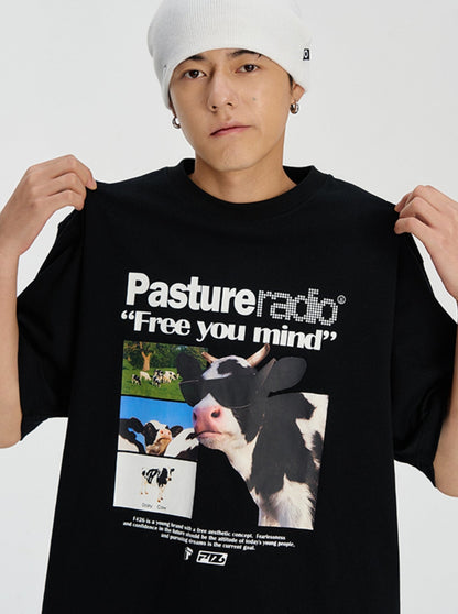 Cool Cow Hip Hop T-Shirt