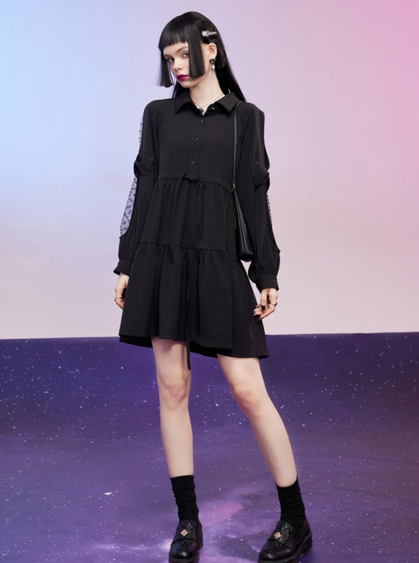 Luxury Temperament Little Black Dress