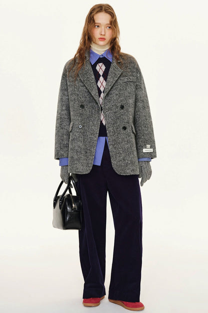 British Wool Tweed Blazer