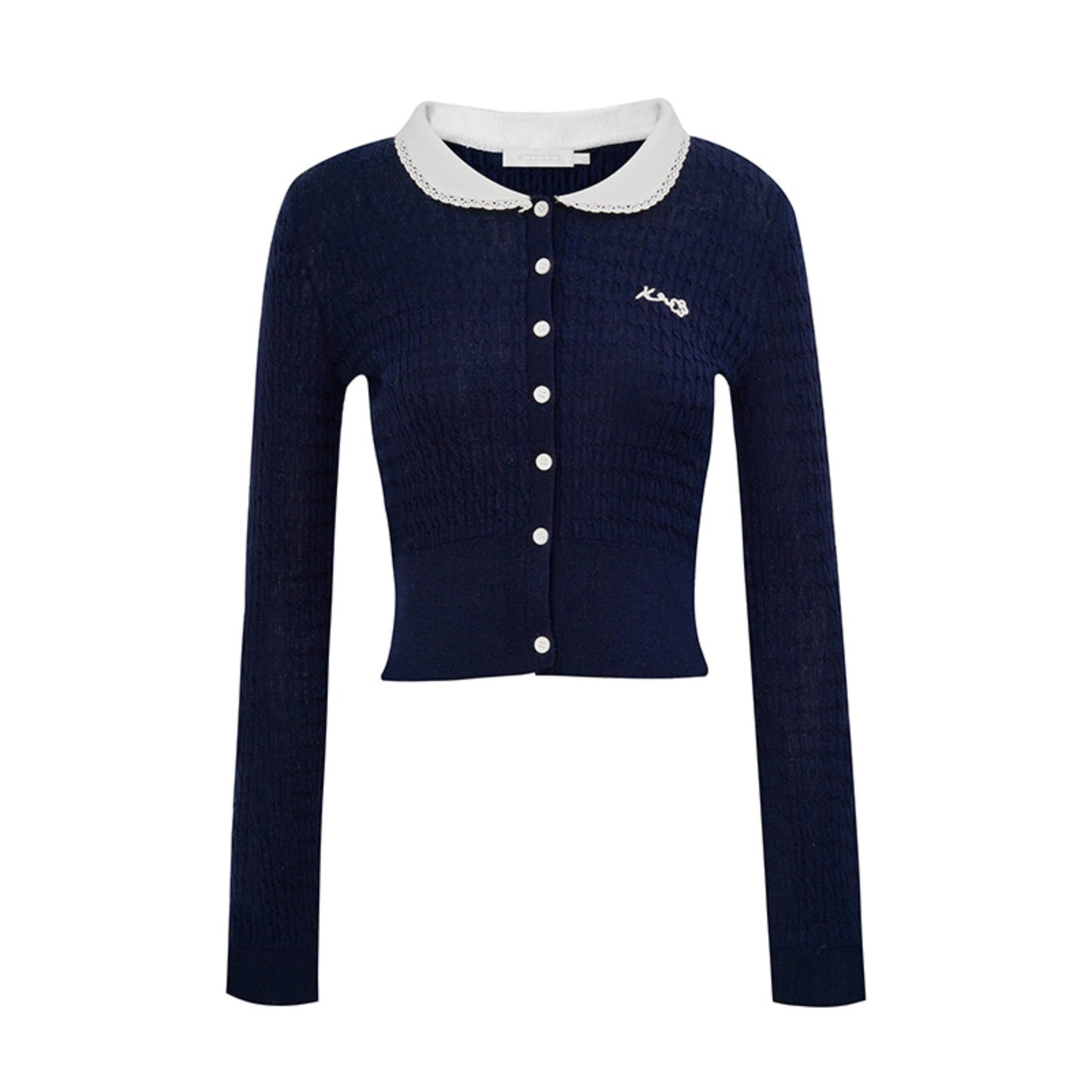 Floral Knit Cardigan