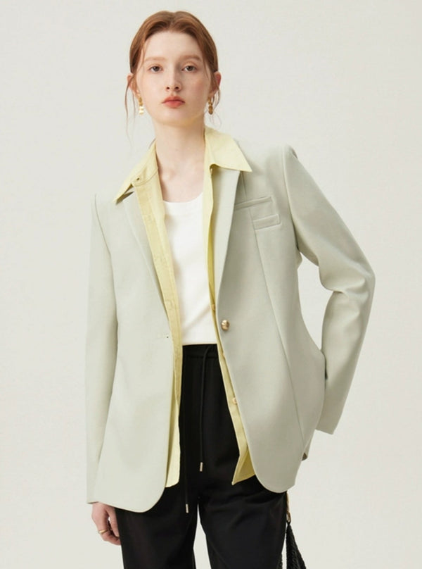 Mint Temperament Jacket