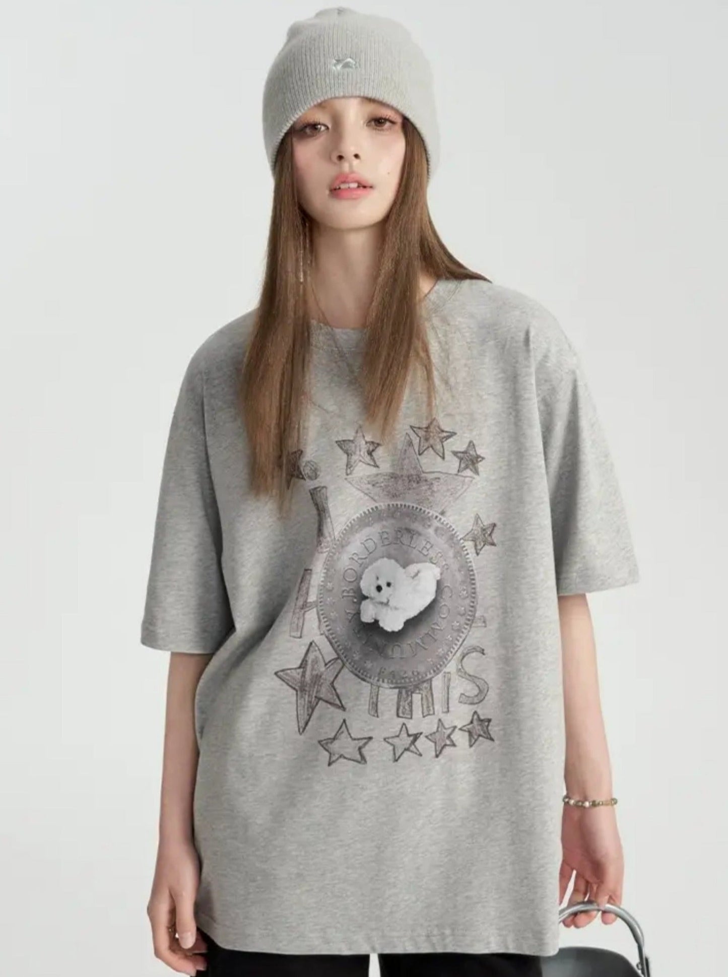 Loose Summer Hip-Hop Puppy T-Shirt