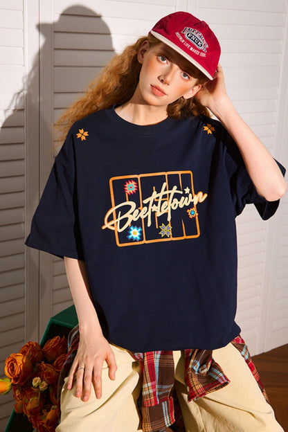 Summer Loose Cotton T-Shirt