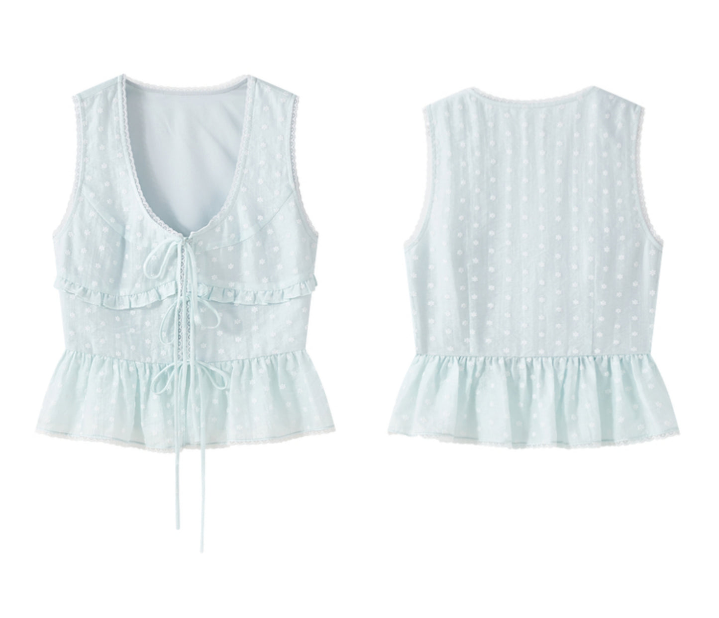 Floral Print Two-Piece Skirt Set-Up