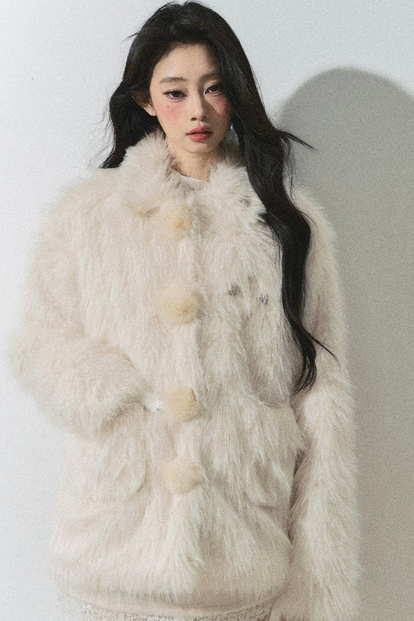 한국 루즈 핏 라펠 코트 