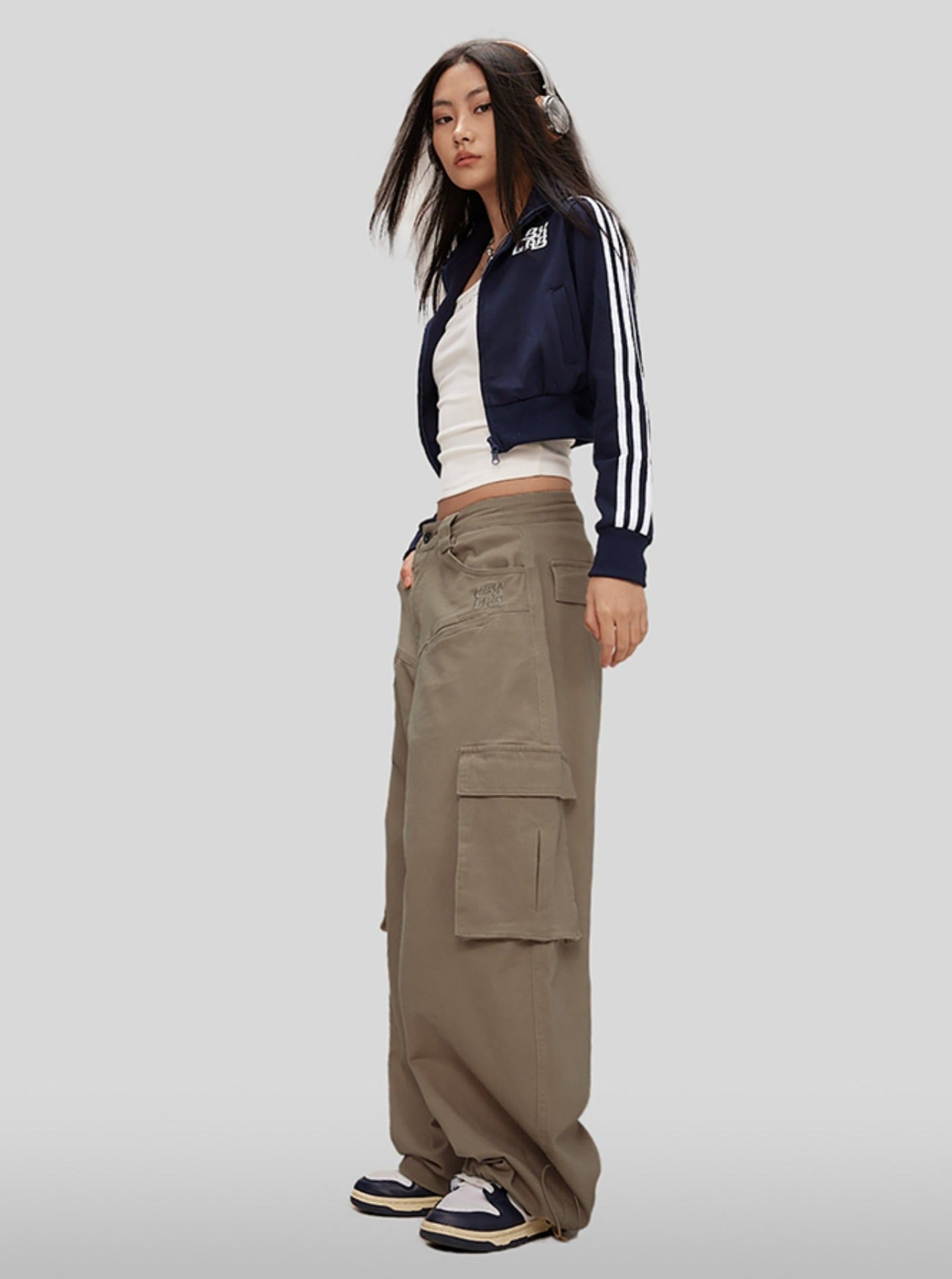 Scimitar Cargo Pants Hip-Hop Retro Pants