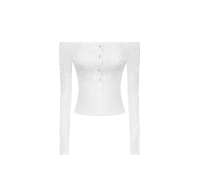 Slim Waist Long Sleeve Top Set-Up