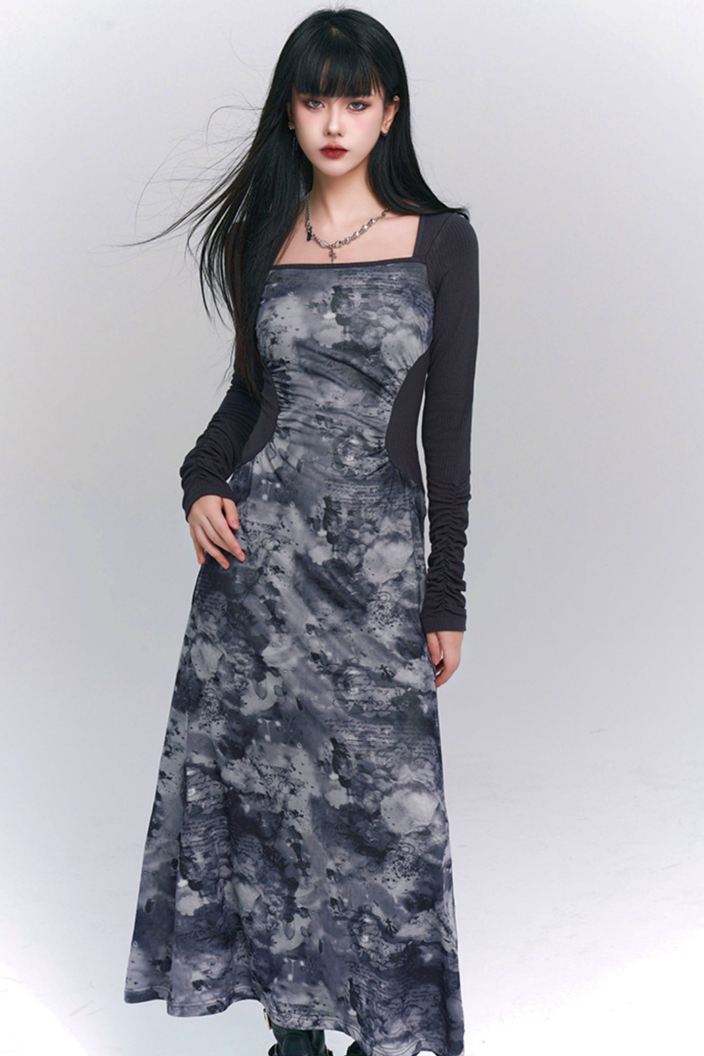 Unique Cold Design Chinese Dress