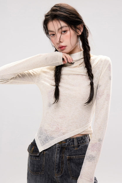 Apricot Swing Blouse Set