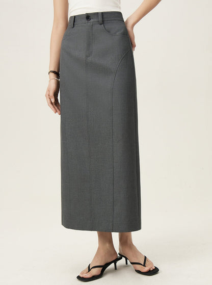 Straight High Waist Skirt