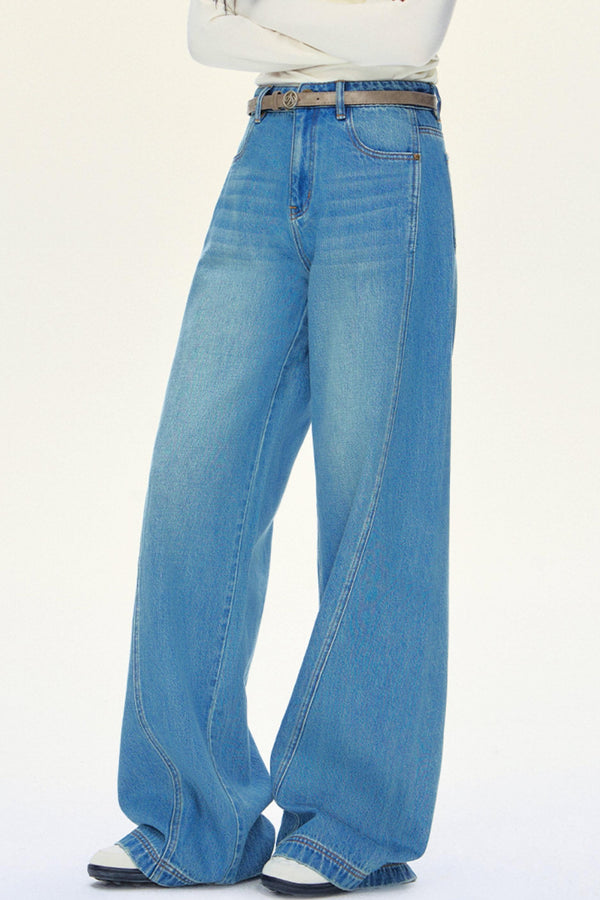 Retro Relaxed Scimitar Jeans