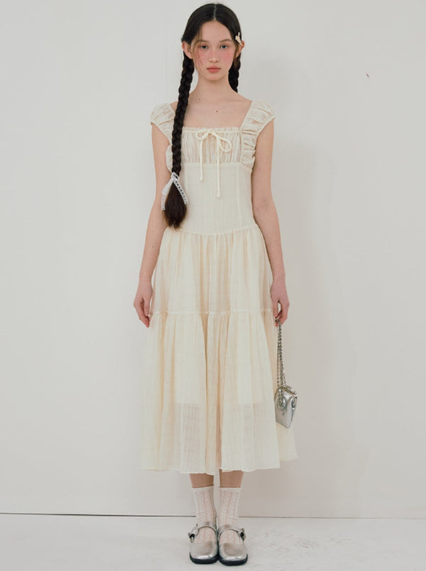 Romantic Puff Sleeve Dress