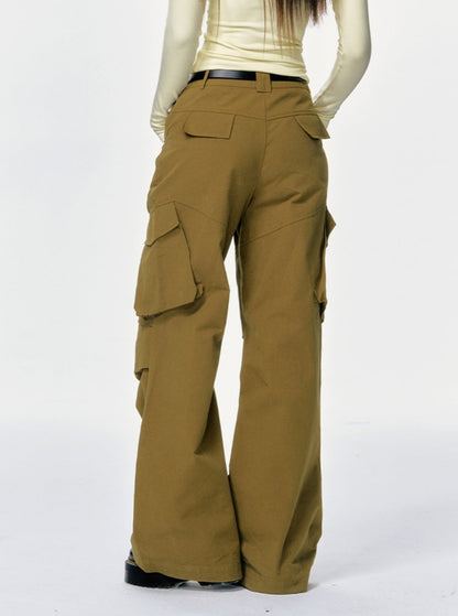 American retro cargo pants