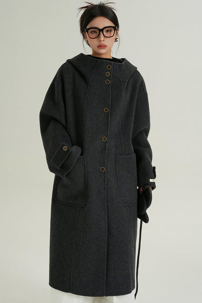 Double-Faced Cape Glove Coat