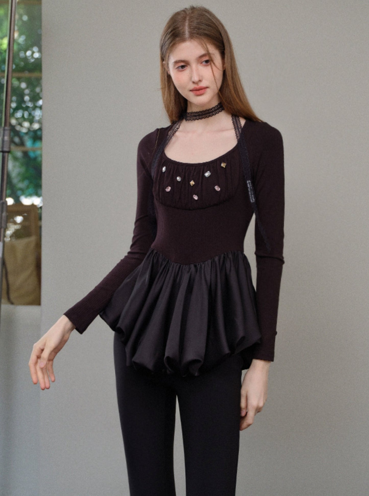 Night Waltz Long Sleeve Top