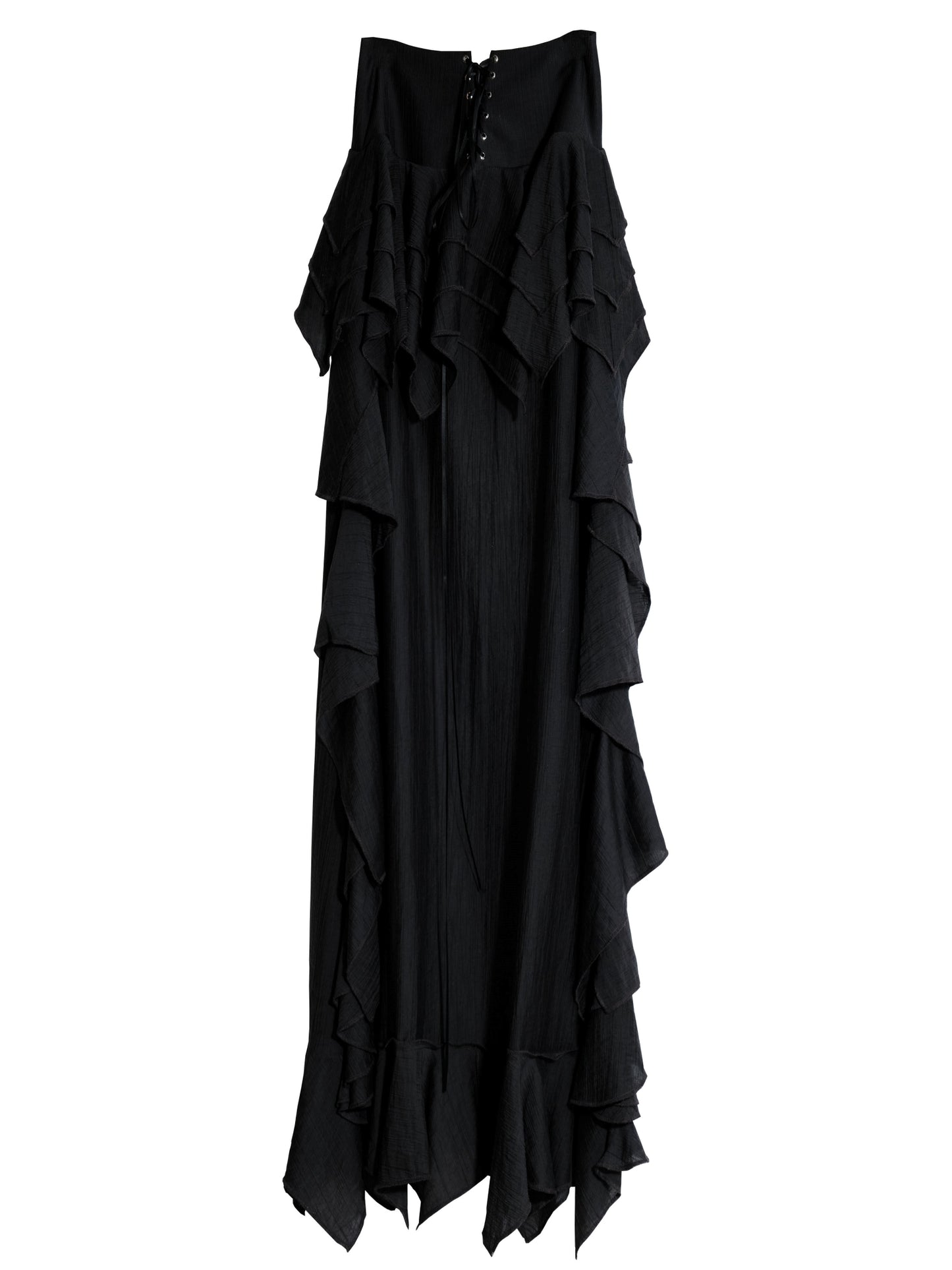 Ruffles Super Long Versatile Skirt